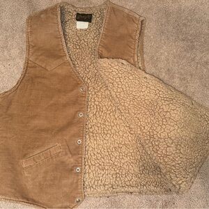 Vintage Wrangler Sherpa Vest